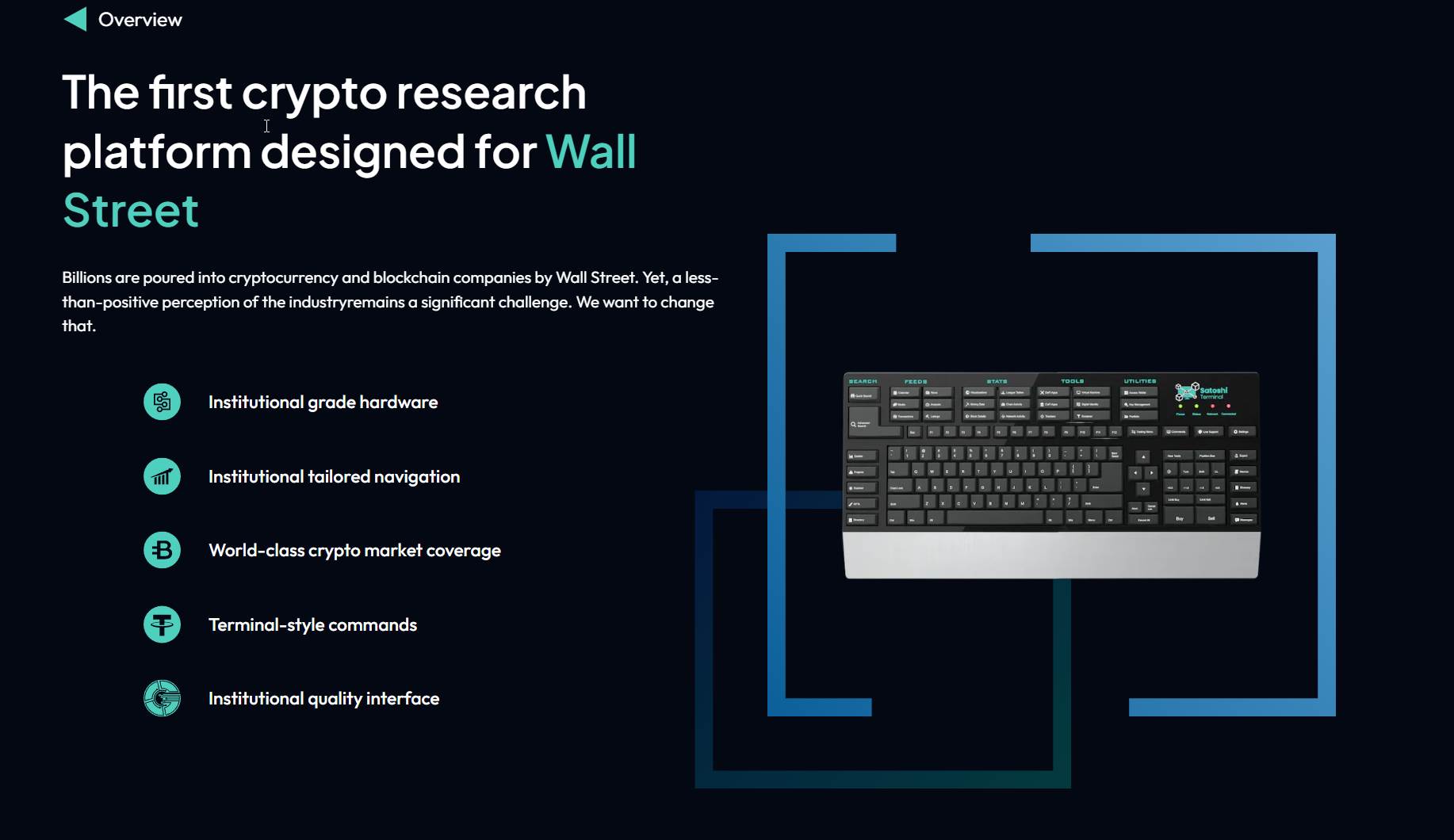 Satoshi Terminal