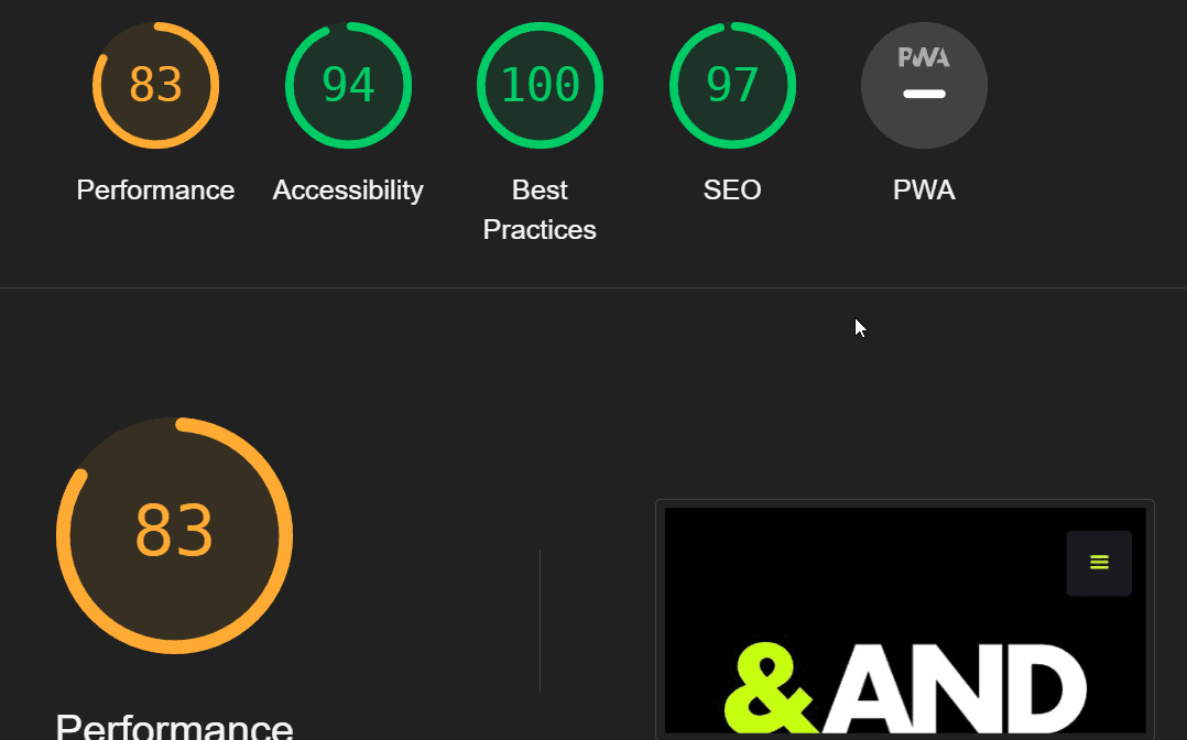 mobile performance: